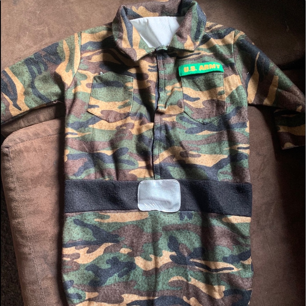 Halloween costume-Army sack